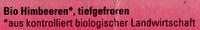 Himbeeren Erntefrisch Tiefgefroren Ingredients