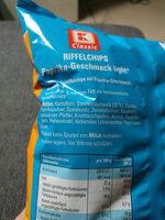 Riffelchips Light Ingredients