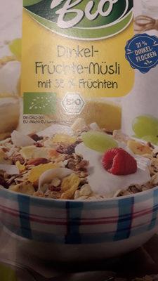 Dinkel-Frchte-Msli