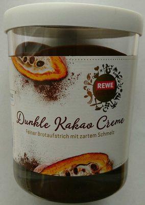 Dunkle Kakao Creme