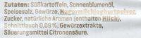 Skartoffel Chips Frhlingskruter-Parmesan Geschmack Ingredients