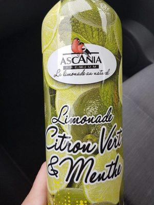 Limonade Citron Vert Et Menthe Ascania
