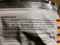 Ve Wong Instant Oriental Noodle Soup Peppered Beef Flavor Ingredients