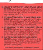 Spicy Curry Soup Ingredients