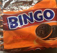 Bingo Sandwich Cookies Choco-orng 28G Report Card