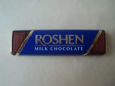 Roshen Baton De Ciocolata Cu Lapte Cu Umplutura De Crema De Zahar Ars