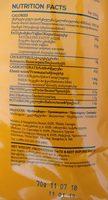 Tarragon Nutrition Label