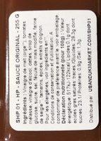 Original HP Sauce Ingredients