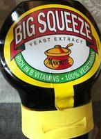 Marmite Squeezy 200G Nutrition Label