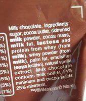 Galaxy Chocolate Ingredients