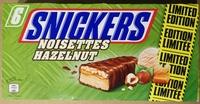 Snickers Noisettes Report Card