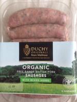 Organic Free Range British Pork Sausages With Mixed Herbs Report Card