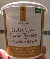Waitrose Lovelife Golden Syrup Flavour Porridge Report Card