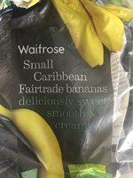 Waitrose Fairtrade 7 Small Caribbean Bananas In A Bag Report Card