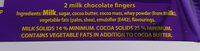 Cadbury Twirl Ingredients