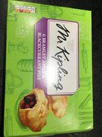 Bramley Apple And Blackcurrant Pies 6 Pack Ingredients