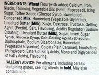 6 Toffee Terror Whirls Ingredients