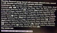 Pumpkin Patch Cakes Ingredients