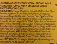 Lemon Layered Slices Ingredients
