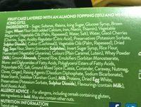 Mr Kipling Ingredients