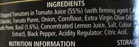 Pasta Sauce Ingredients