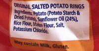 Hula Hoops Ingredients