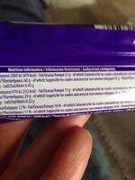 Cadbury Picnic Chocolate Bar Milk Chocolate Ingredients