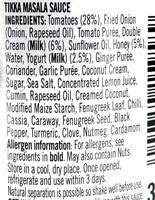 Tikka Masala Ingredients