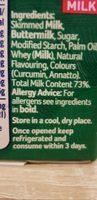 Devon Custard Ingredients