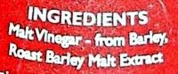 Malt Vinegar Ingredients
