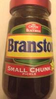 Branston Small Chunk Pickle Report Card