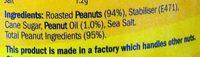 Smooth Peanut Spread Ingredients