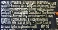 Irn-Bru Xtra Ingredients