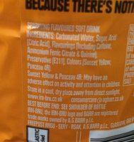 Barrs PM @ 1.59 2LTR Irn Bru Ingredients