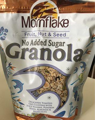 Mornflake No Added Sugar Granola Fruit,Seed & Nut 500G