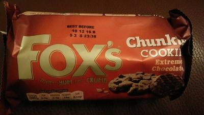 Chunkie Cookies Extremely Chocolatey