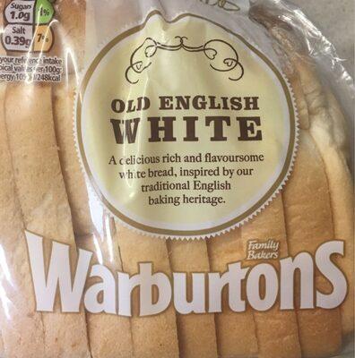 Warburtons Old English Medium Sliced White Bread 400G