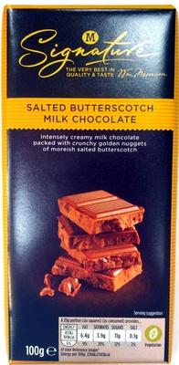 Salted Butterscotch Milk Chocolate