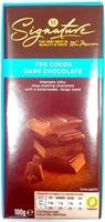 72% Cocoa Dark Chocolate Report Card