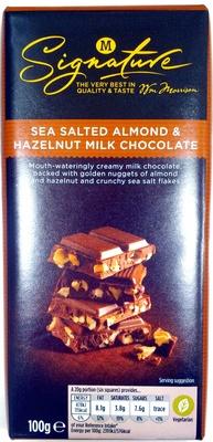 Sea Salted Almond & Hazelnut Milk Chocolate