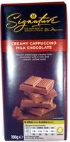 Creamy Cappucino Milk Chocolate Report Card