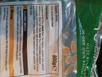 Toastie White Ingredients