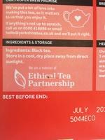 Yorkshire Tea Ingredients