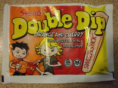 Swizzels Double Dip Orange & Cherry