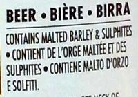 Fursty Ferret Ingredients