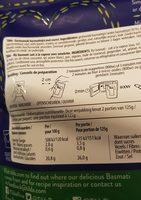 Tilda Steamed Egg Fried Rice Ingredients