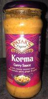 Korma Curry Sauce Report Card