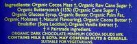 Green & Black's Organic Burnt Toffee Dark Chocolate Ingredients