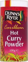 Dunns River Caribbean Curry Powder Hot 100G Report Card