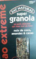 Granola Extreme Cacao Report Card